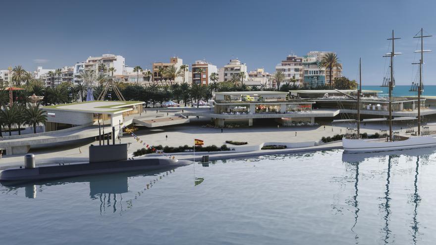El centro de ocio del puerto de Torrevieja se llamará &quot;Paseo del Mar&quot; y contará con 8.500 metros de locales alquilables
