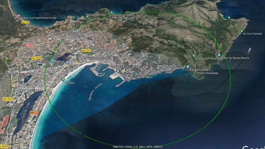 Nicht erschrecken: Am Mittwoch wird Ihr Handy laut piepen, wenn Sie in Port d&#039;Alcúdia auf Mallorca sind