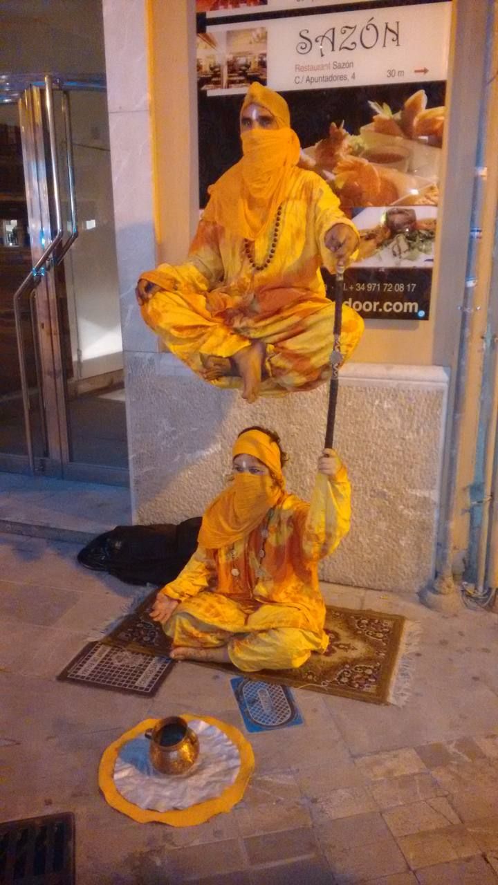 Eindrücke von der Nit de l'Art in Palma