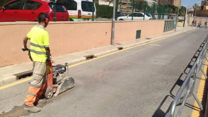 Mejoras en la accesibilidad en el entorno de dos colegios y el centro de salud de La Cala