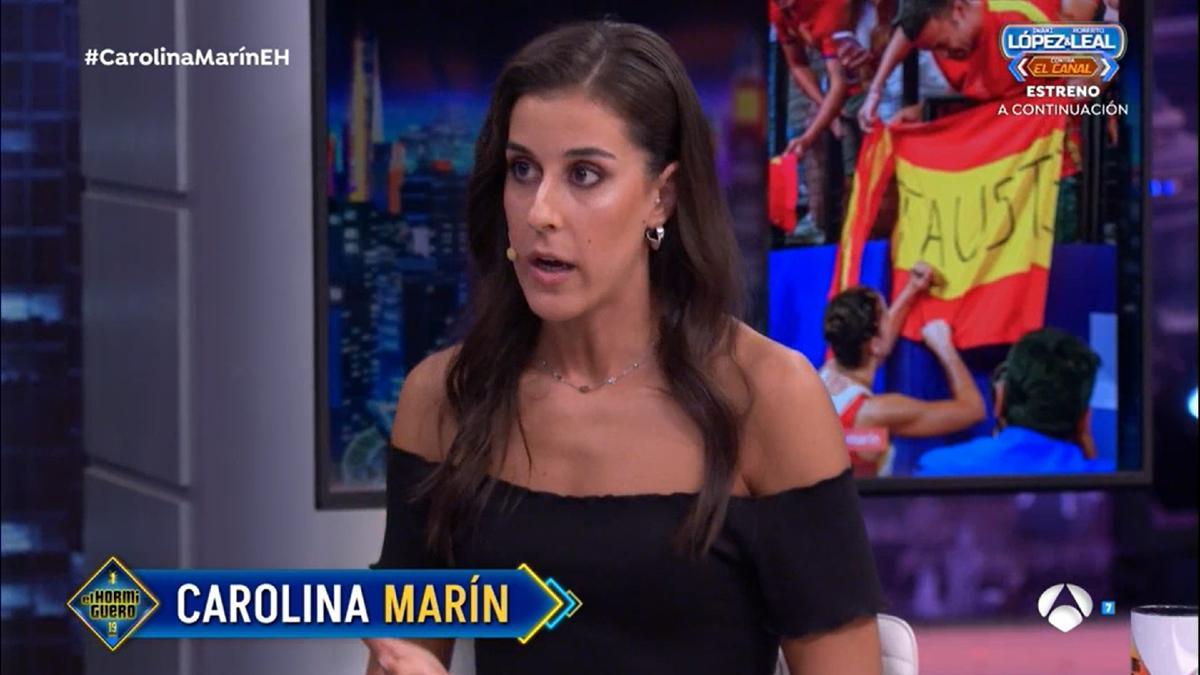 Carolina Marín en 'El Hormiguero'