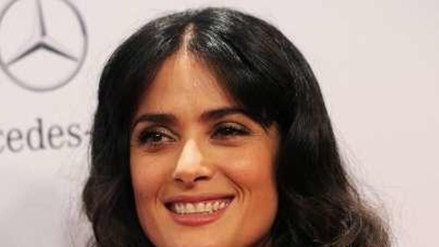 La actriz Salma Hayek.