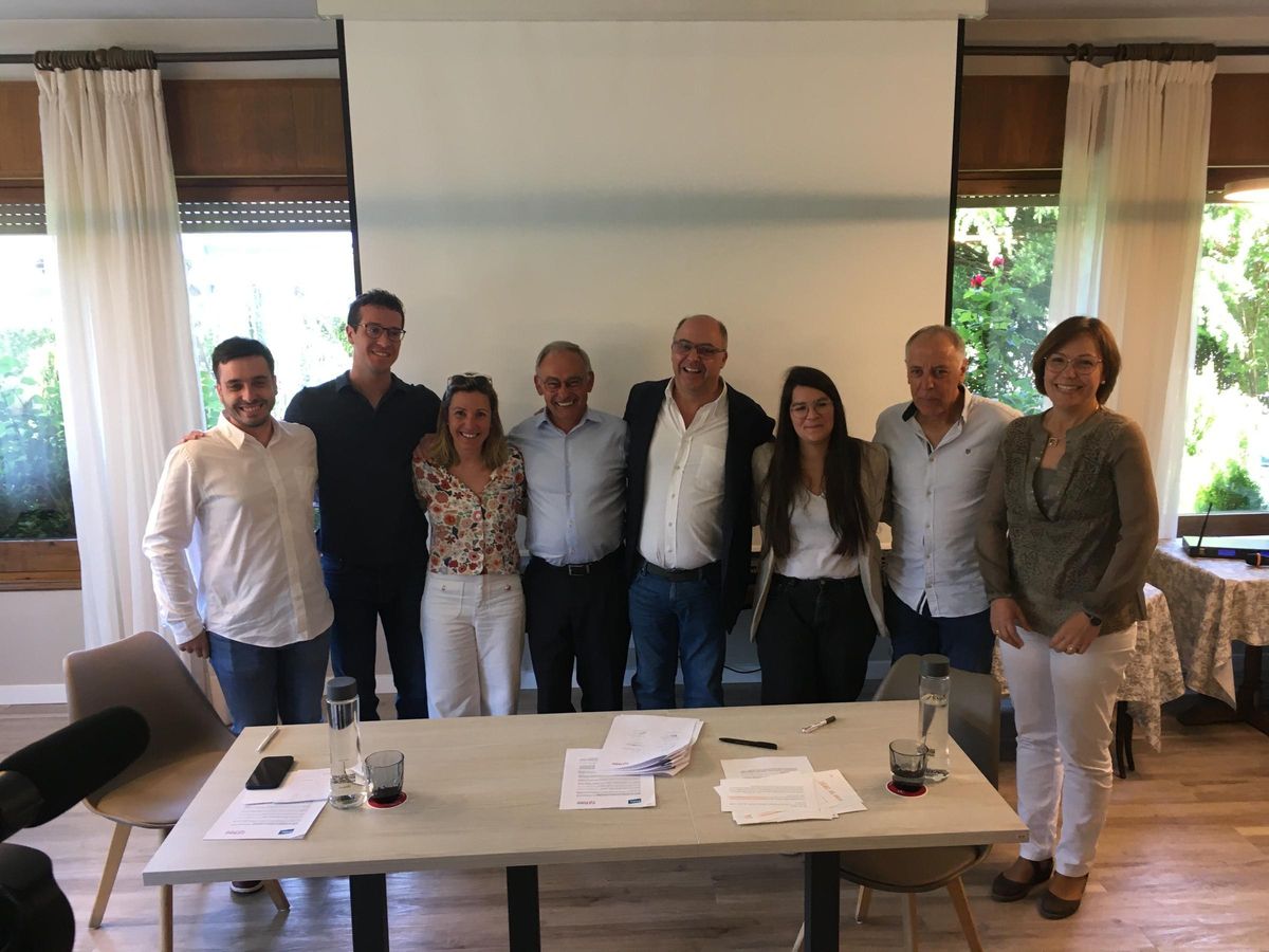 El pacte de govern Junts per Puigcerdà i Futur per Puigcerdà amb Jordi Gassió i Francesc Armengol