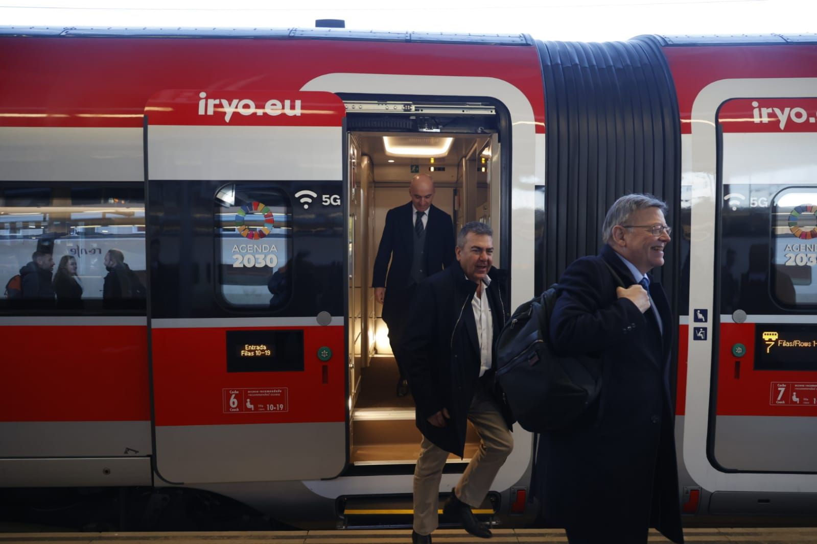 Llega el primer Iryo a València