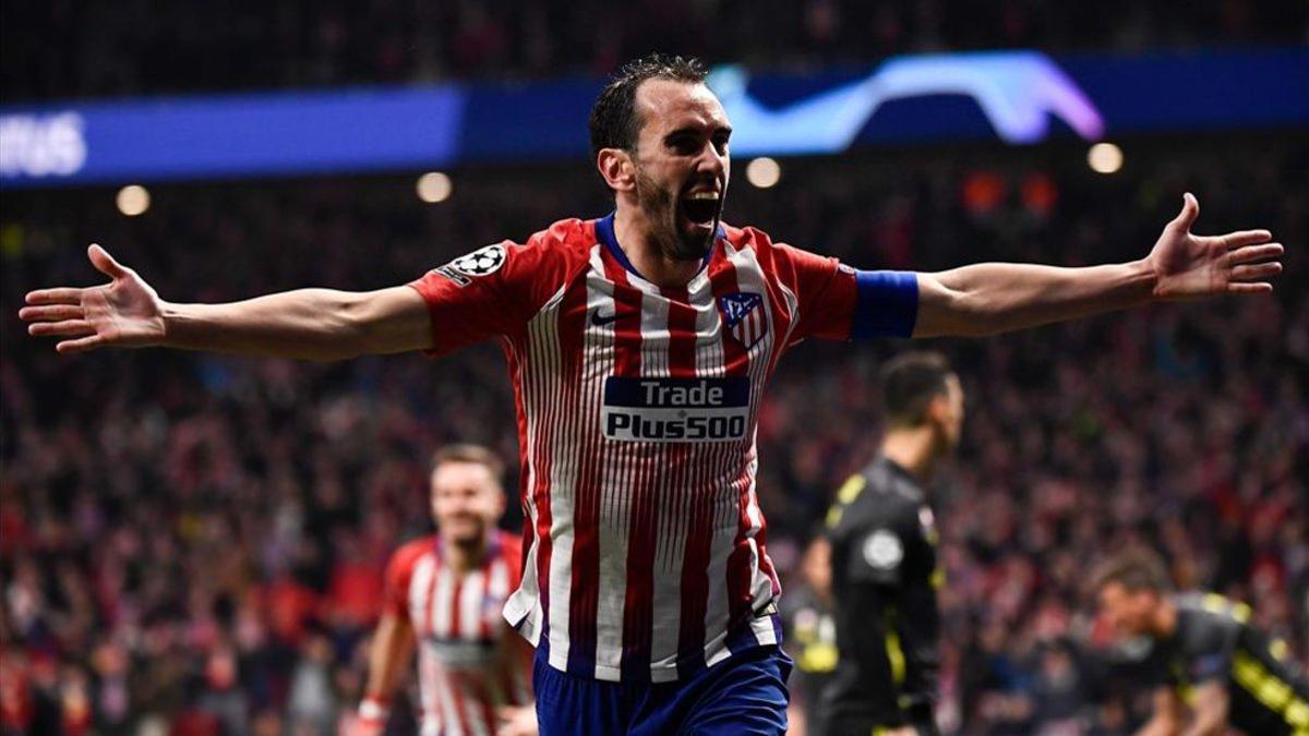 Godín, capitán y emblema del Atlético de Madrid