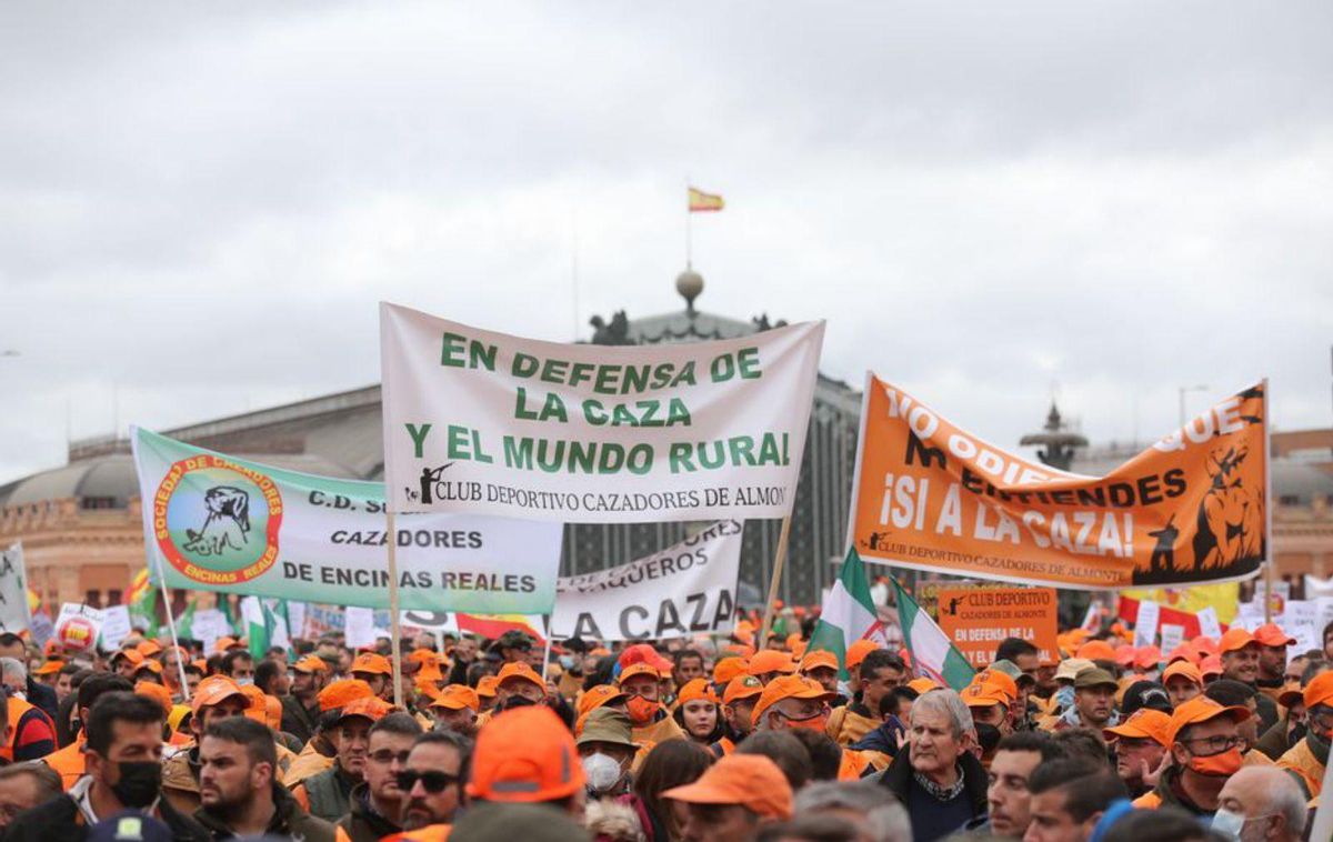 El sector de la caza tuvo una presencia destacada | EP