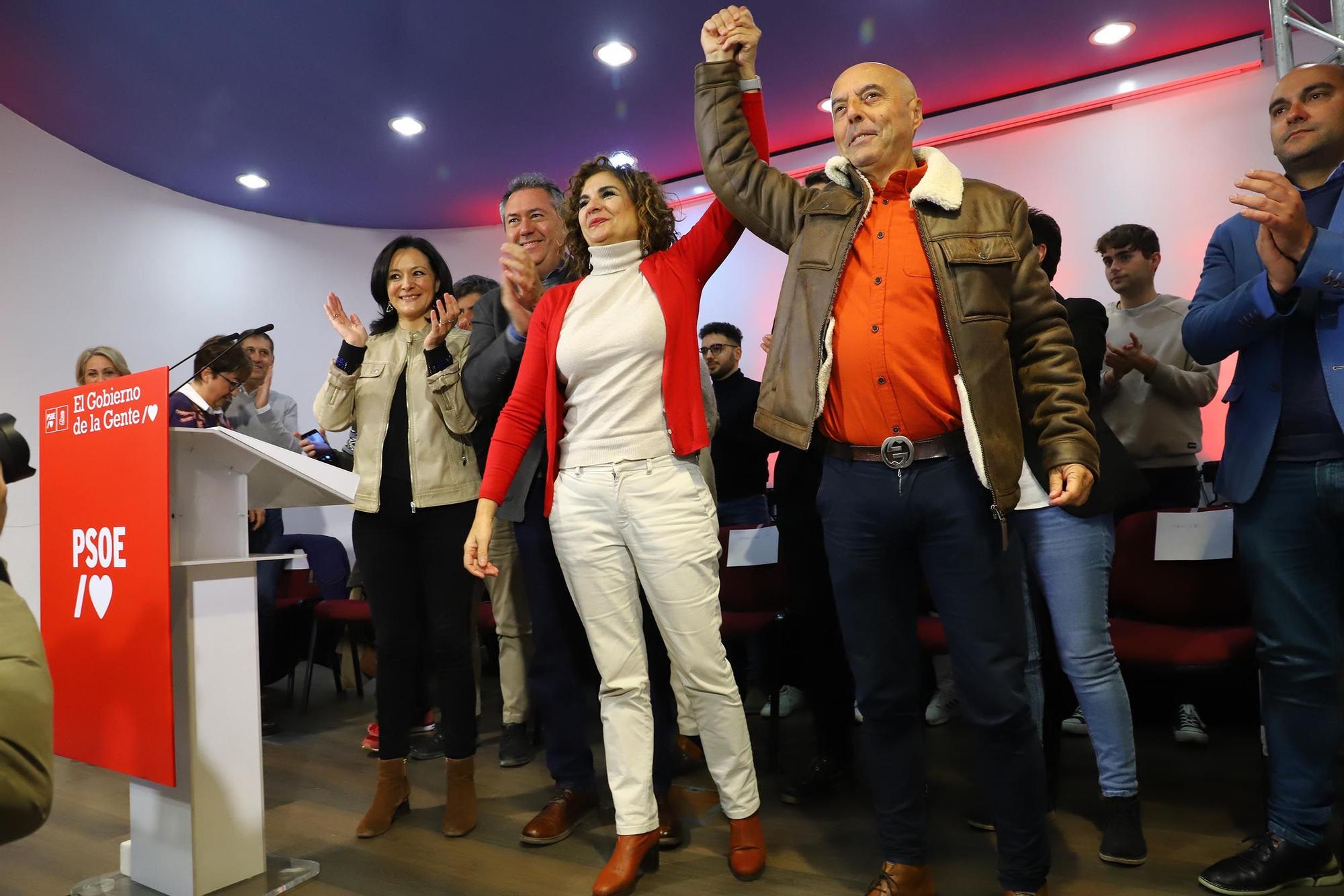 Presentación de Antonio Hurtado como candidato del PSOE a la alcaldía de Córdoba