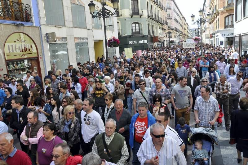 Fotogalería de la protesta de los afectados por las riadas