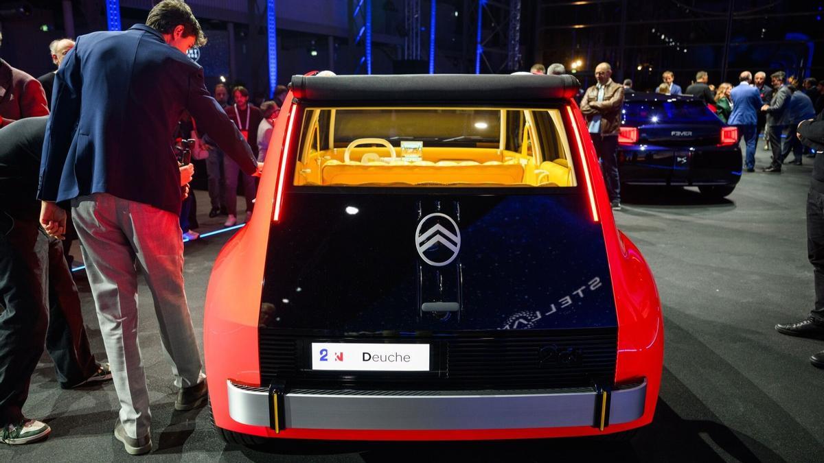 Parte trasera del 2 CV Concept