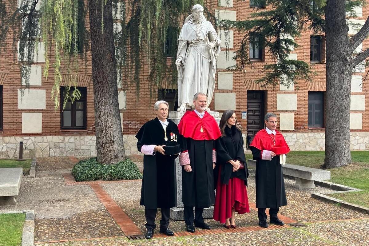 Felipe VI y la Reina Letizia, en la UAH