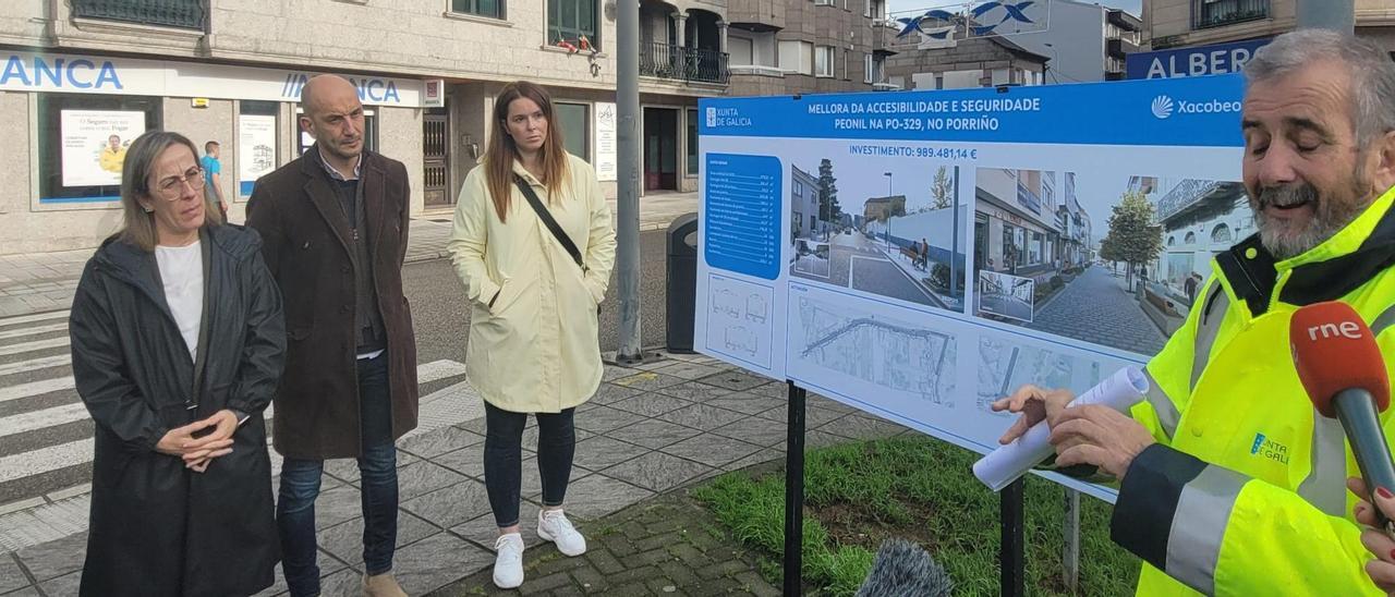 Presentación de las obras de Buenos Aires y Porgreso de Porriño.