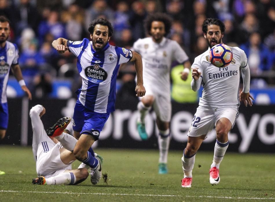 El Dépor cae goleado ante el Madrid