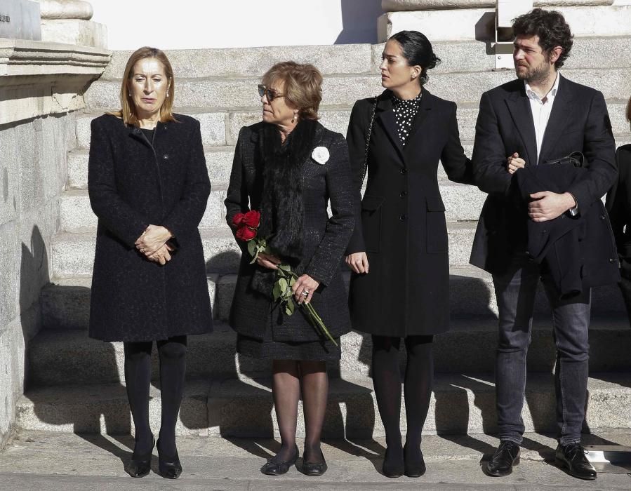 Llegada feretro Marín al Congreso