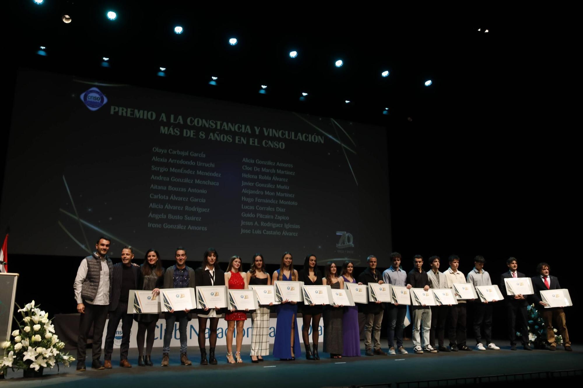 Así fue la gala por los 70 años del Club de Natación Santa Olaya (en imágenes)