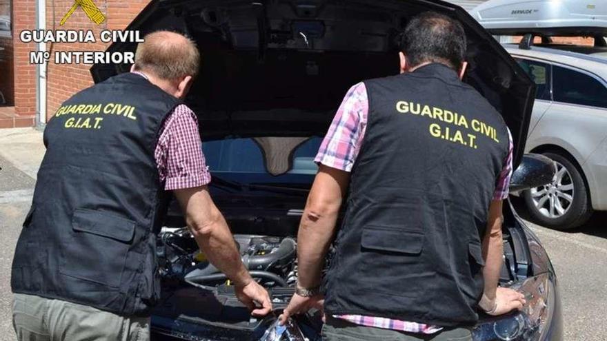 Imagen de la operación del GIAT de Zamora.