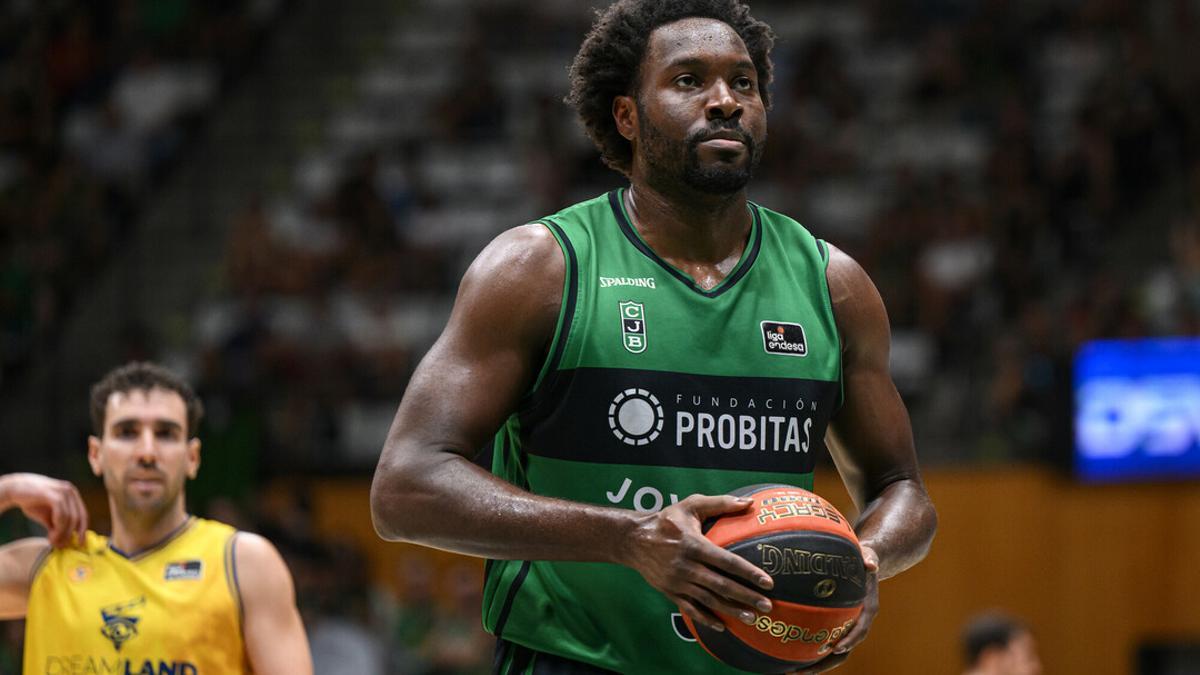 Onuaku, en un reciente encuentro de Joventut