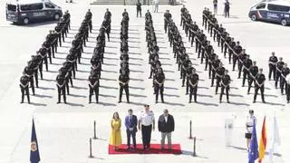 108 agentes de la Policía Nacional en prácticas inician su formación en las comisarías gallegas