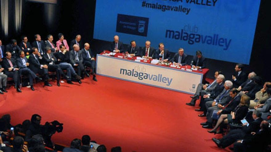 Acto principal de Málaga Valley, este miércoles en el Teatro Echegaray.