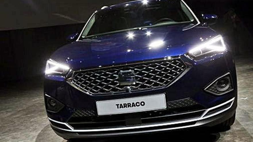 Part frontal del nou Seat Tarraco