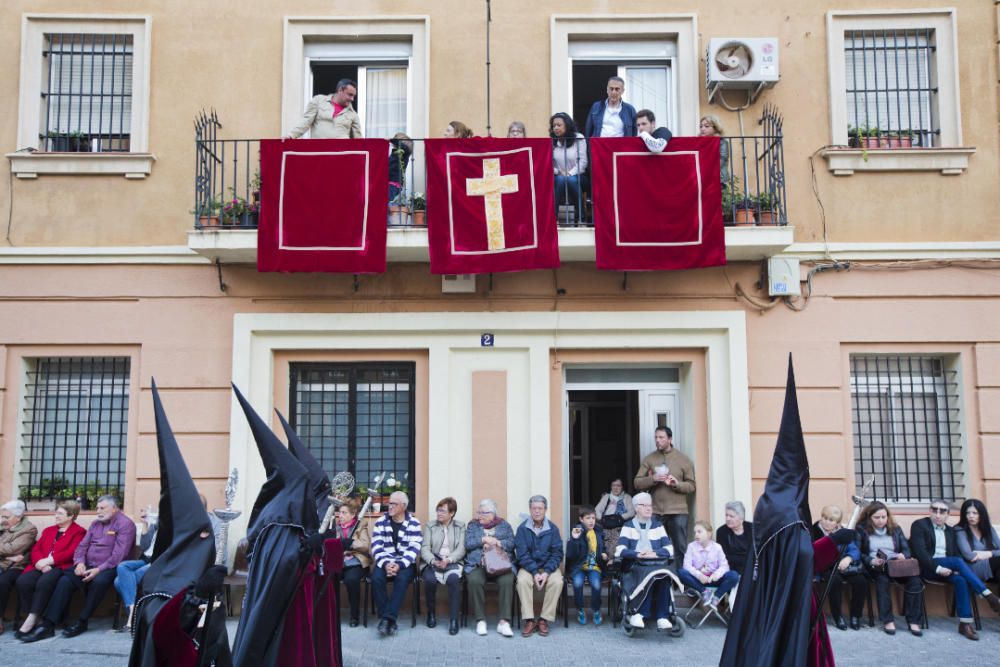 Imágenes de la Semana Santa Marinera, Santo Entierro, del 2018