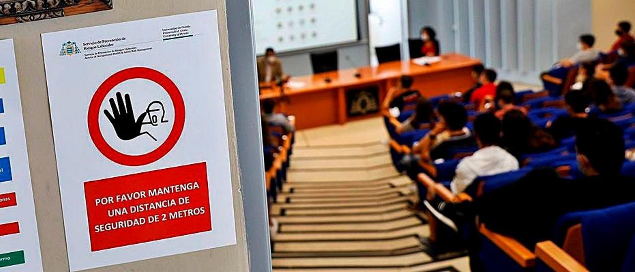 Alumnos de la Politécnica, en un aula.