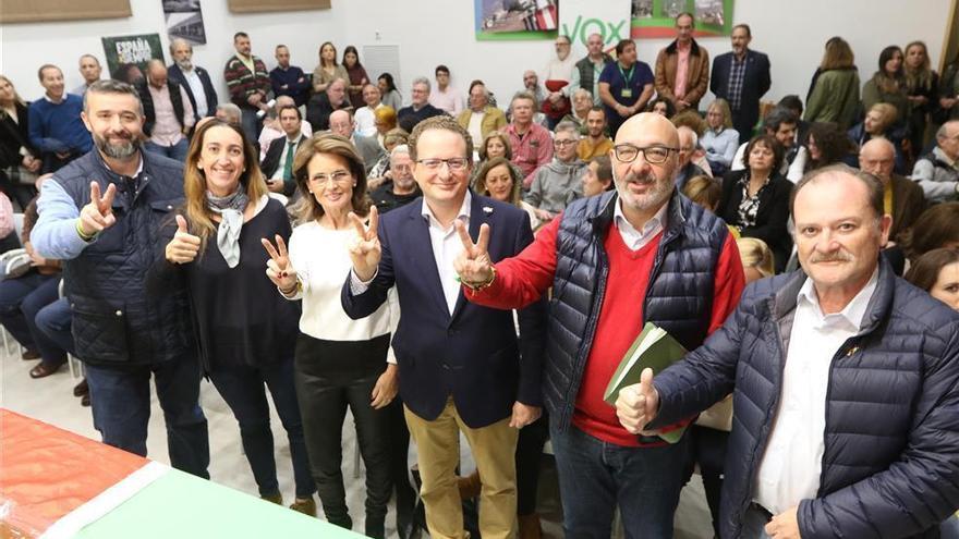 Vox se reivindica en Córdoba como el voto útil de la derecha y saca pecho de &quot;los cambios&quot; en Andalucía