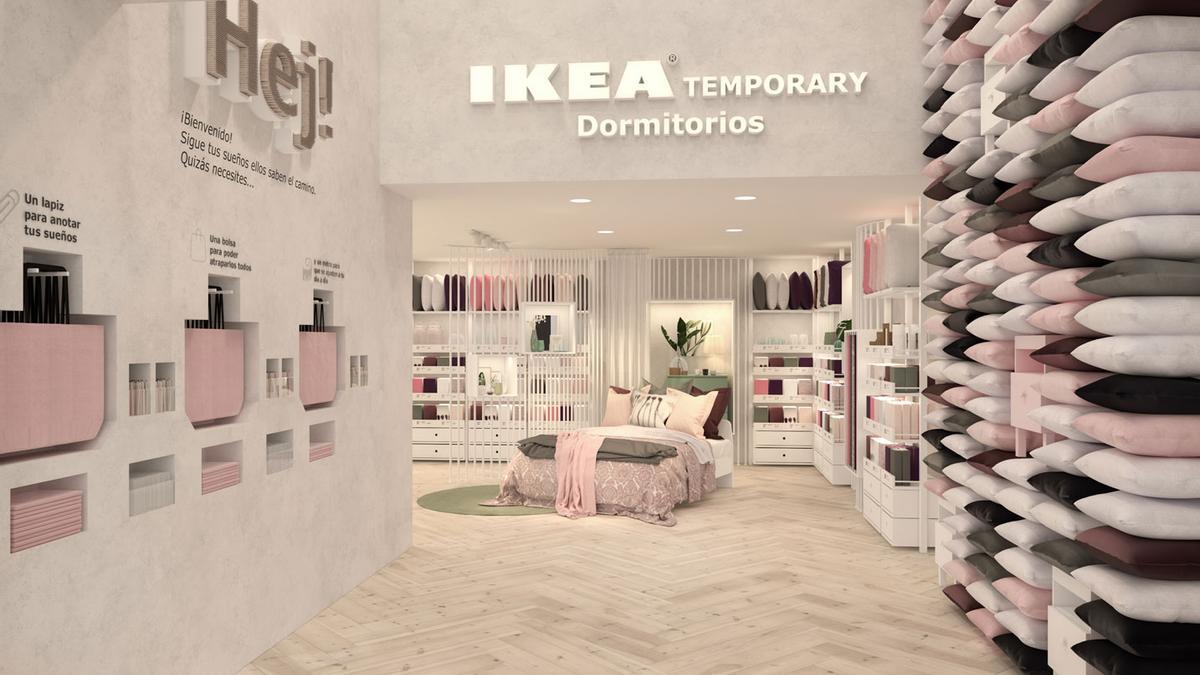 Primeras imágenes de Ikea Temporary en Madrid