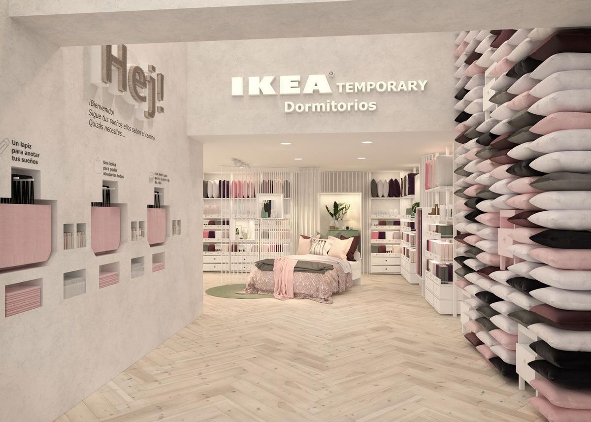 Primeras imágenes de Ikea Temporary en Madrid