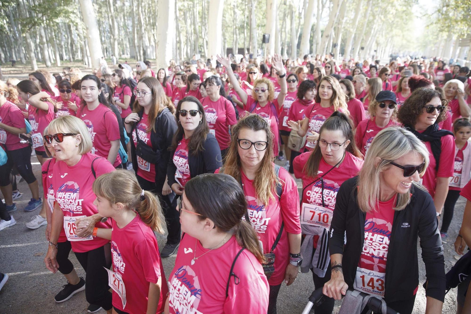 Les millors imatges de la 10a edició de la Cursa de la Dona