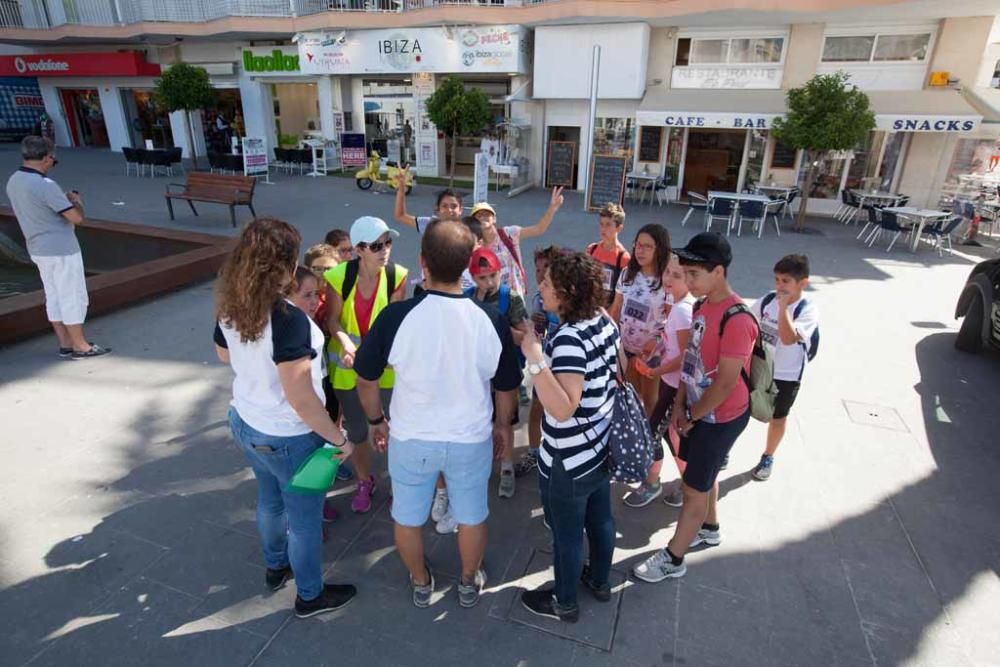 Los chavales han estado trabajando en los centros escolares sobre el civismo