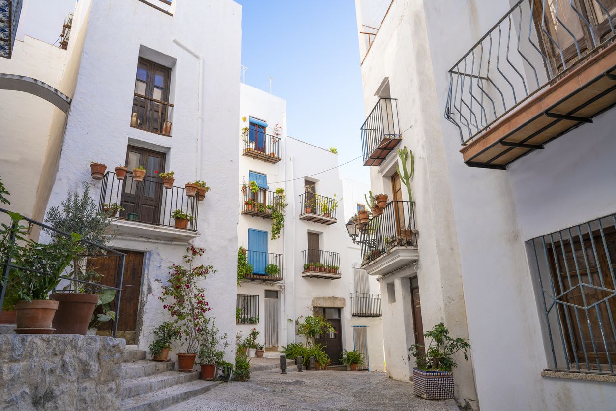 Calles de Peñíscola.