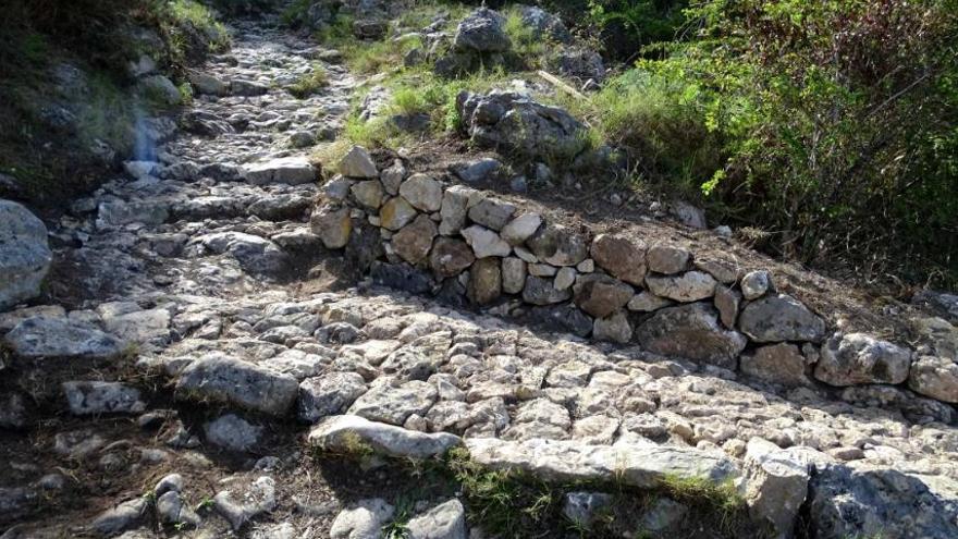 &quot;Pedra en sec&quot;: La Vall de Gallinera apuesta por la recuperación de numerosos caminos