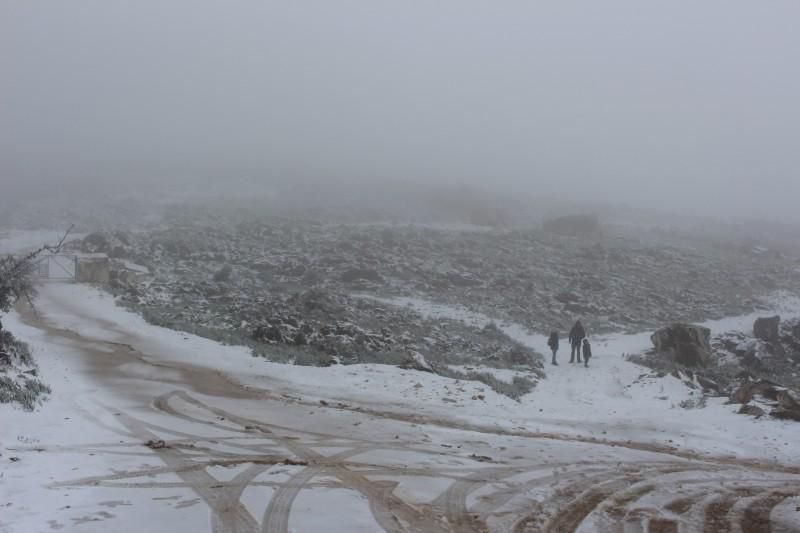 Nieve en la provincia de Córdoba