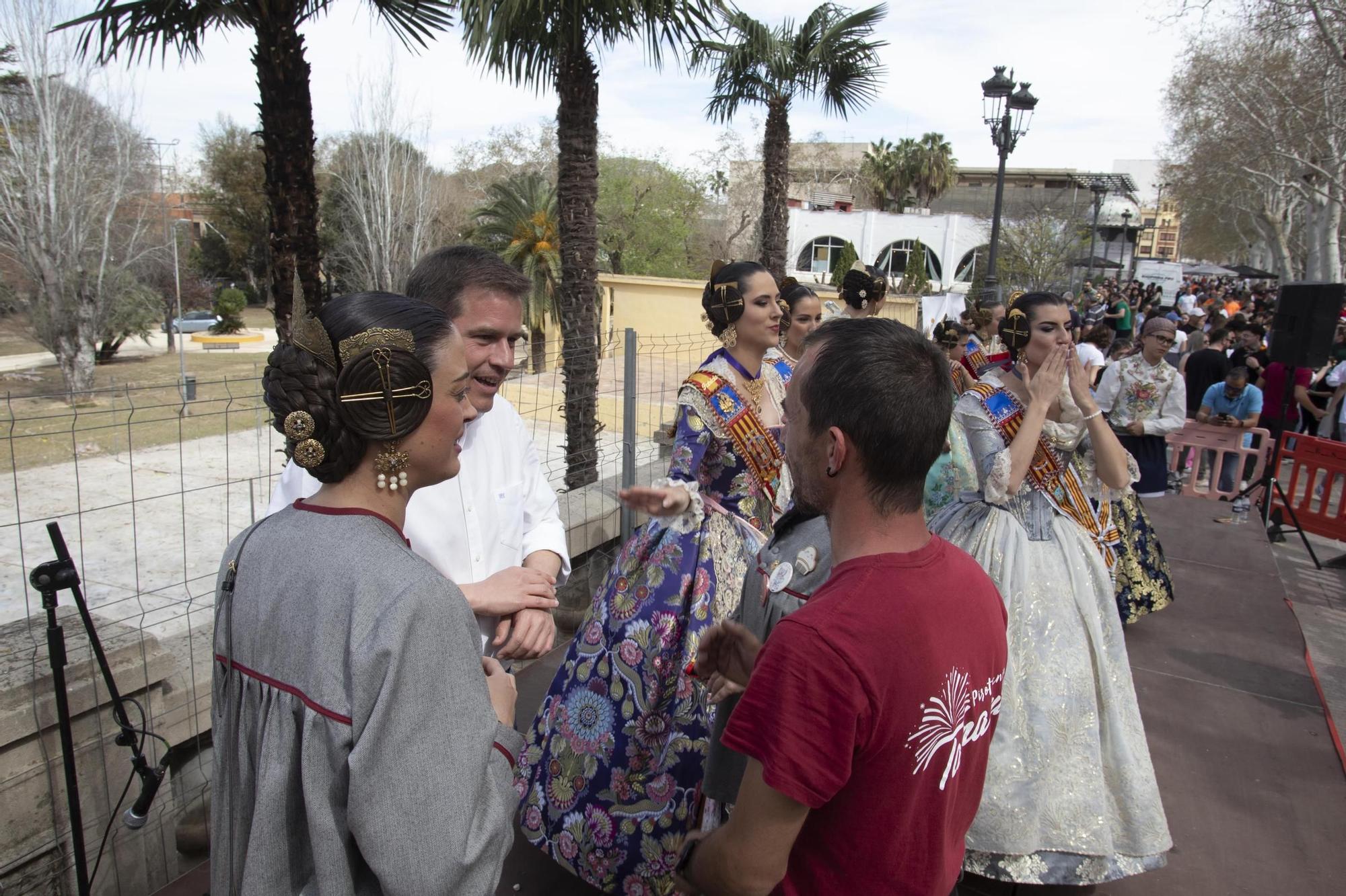 Búscate en la mascletà de Xàtiva de hoy, lunes 18 de marzo