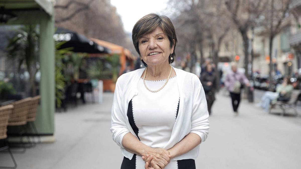 Gloria Cuartas, directora de la Unidad de Implementación del Acuerdo de Paz de Colombia y exsenadora colombiana, fotografiada en Barcelona