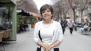 Gloria Cuartas, directora de la Unidad de Implementación del Acuerdo de Paz de Colombia y exsenadora colombiana, fotografiada en Barcelona