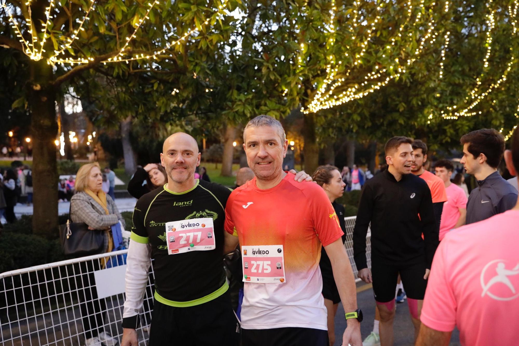 En imágenes: Jaime Bueno (Univerisad de Oviedo) y Mariam Benkert triunfan en la San Silvestre de Oviedo