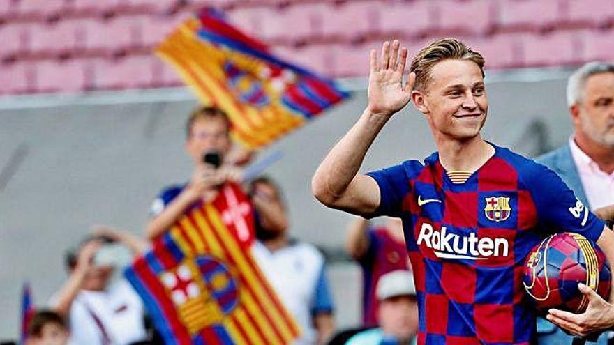 DE JONG «Jugar al Barça era el meu somni des de petit; la decisió de fitxar va ser molt senzilla»