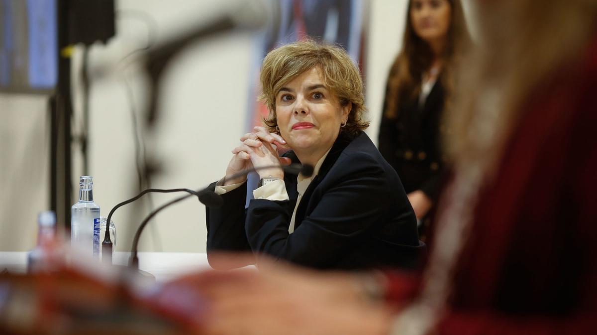 La exvicepresidenta Sáenz de Santamaría niega la 'policía patriótica': "Me tocó ejercer el poder, pero nunca lo disfruté"