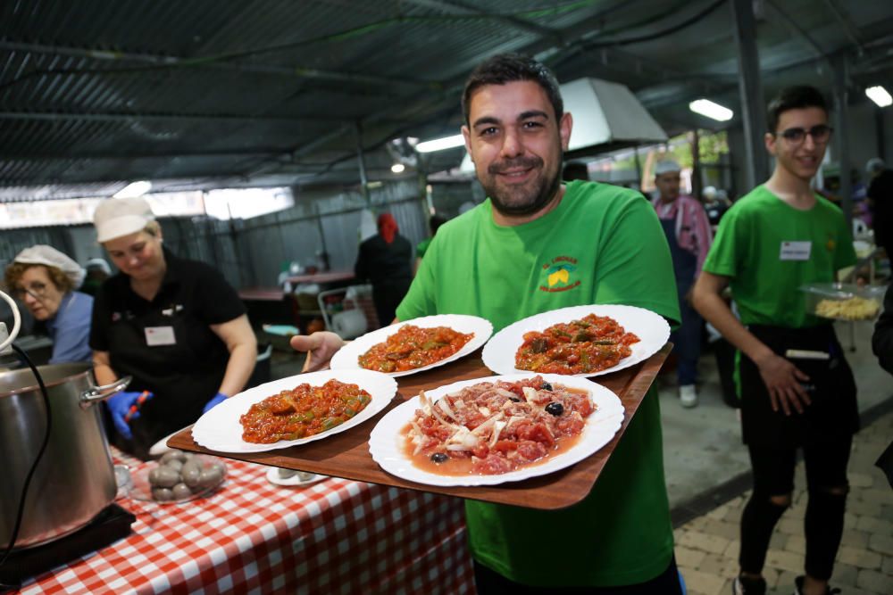 Ambiente en la apertura de las barracas en Murcia