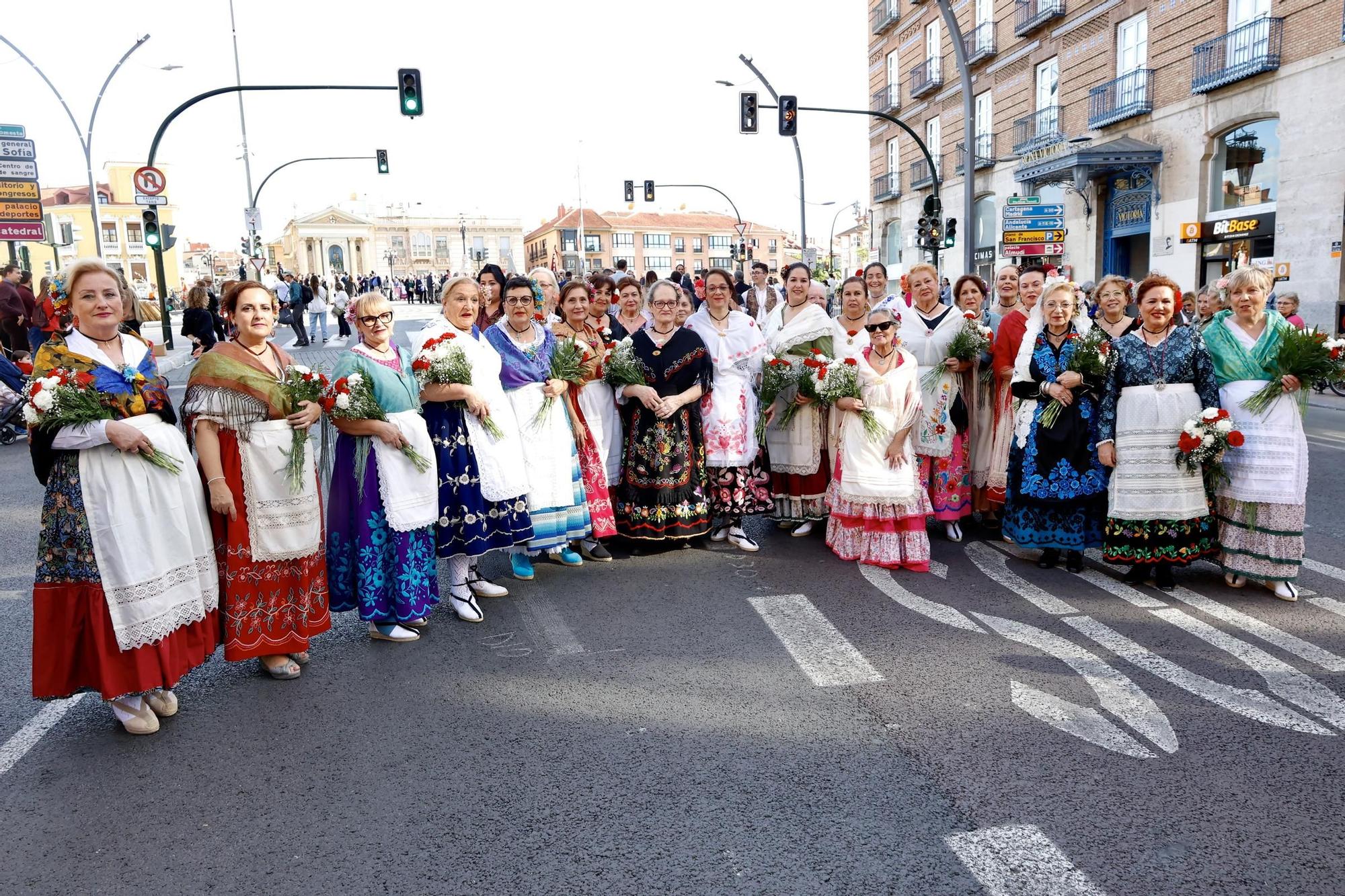 Ofrenda floral a la Virgen de la Fuensanta