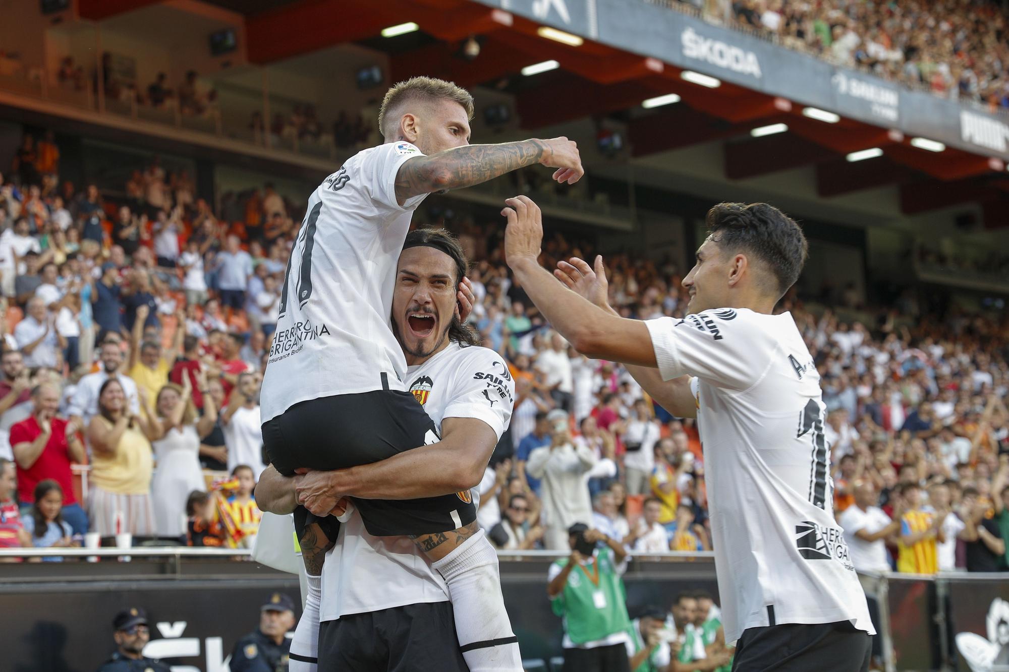 Las mejores imágenes del encuentro entre el Valencia y el Celta en Mestalla