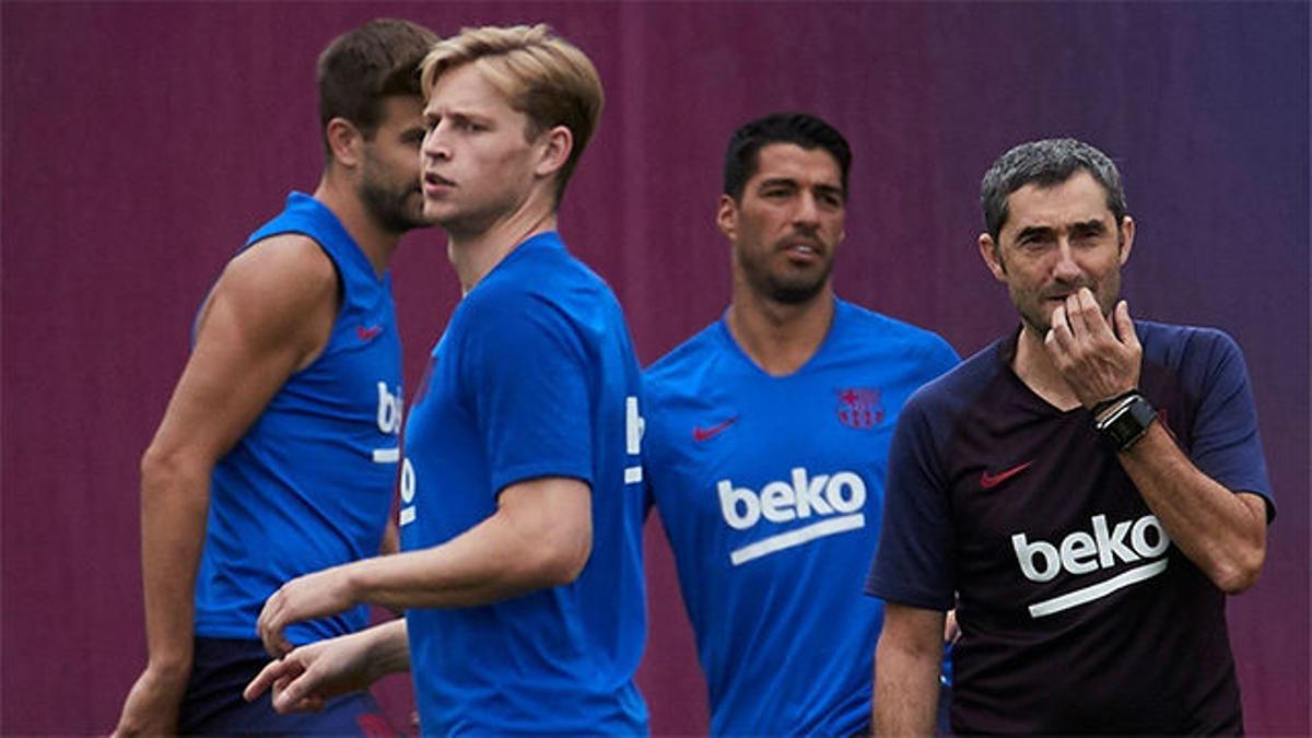 Valverde: "De Jong puede trabajar más en darle más velocidad al juego"