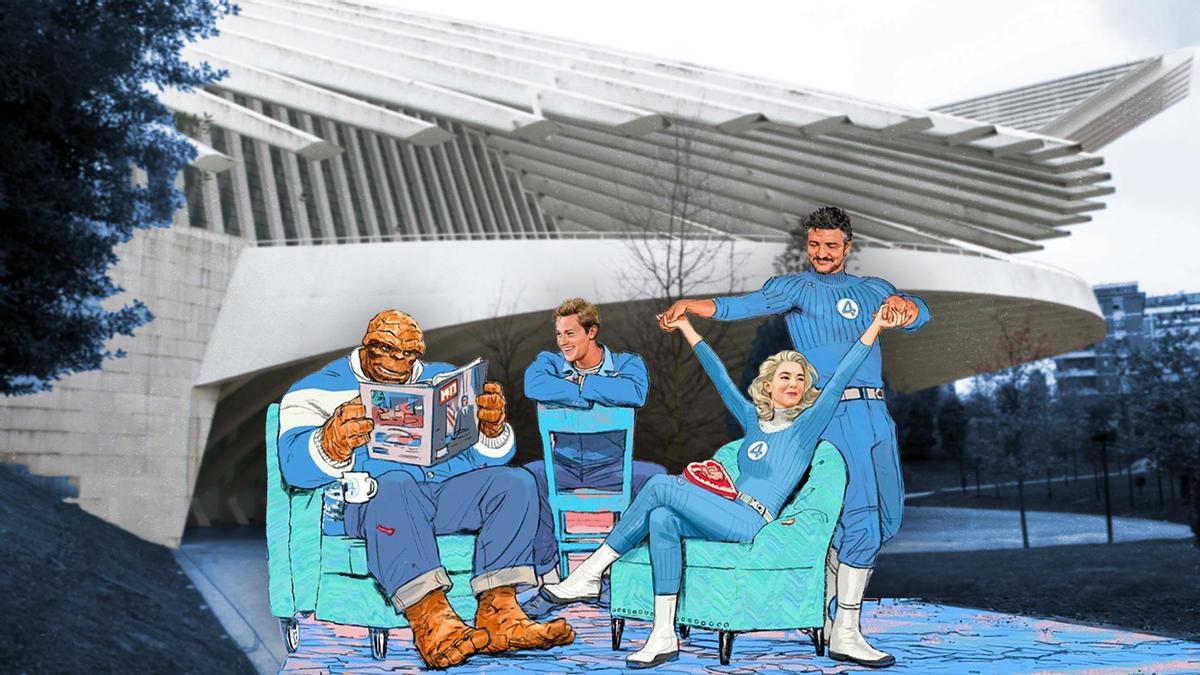 El Calatrava acoge el rodaje de "Los cuatro fantásticos".