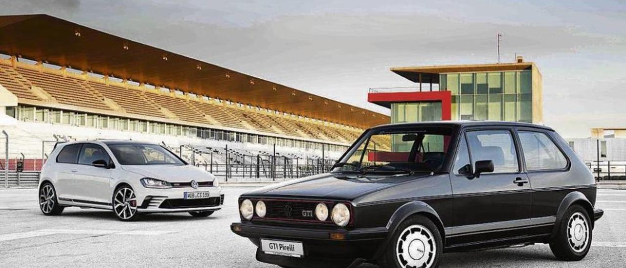 La primera y última generación del Volkswagen Golf GTI. // FDV