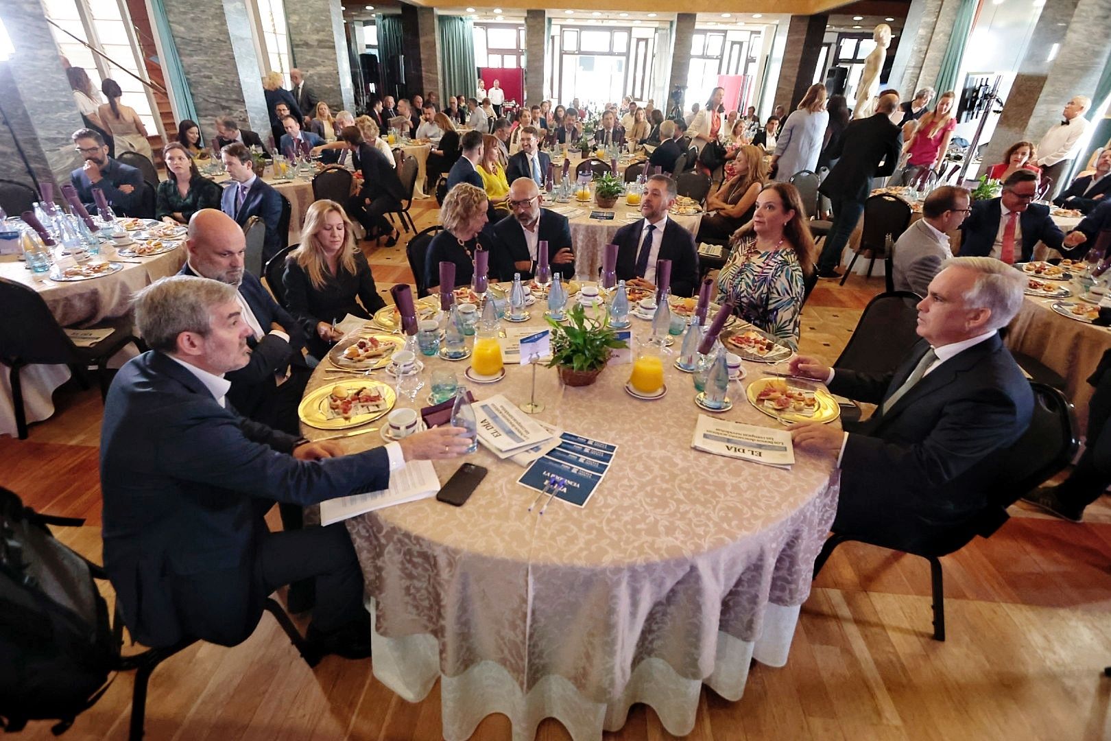 Fernando Clavijo en el Foro de  El Día 'Canarias; más lejos de España y Europa'