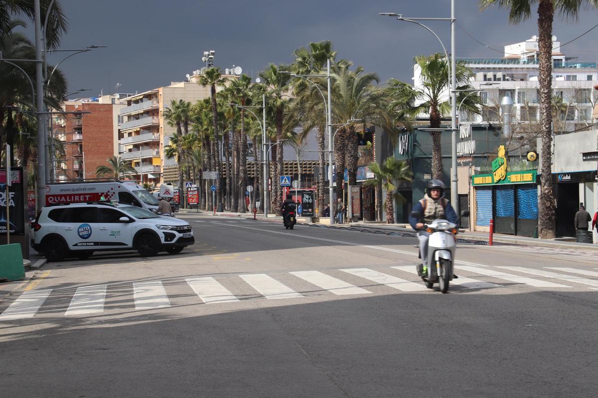 L'avinguda on es retringirà el trànsit.