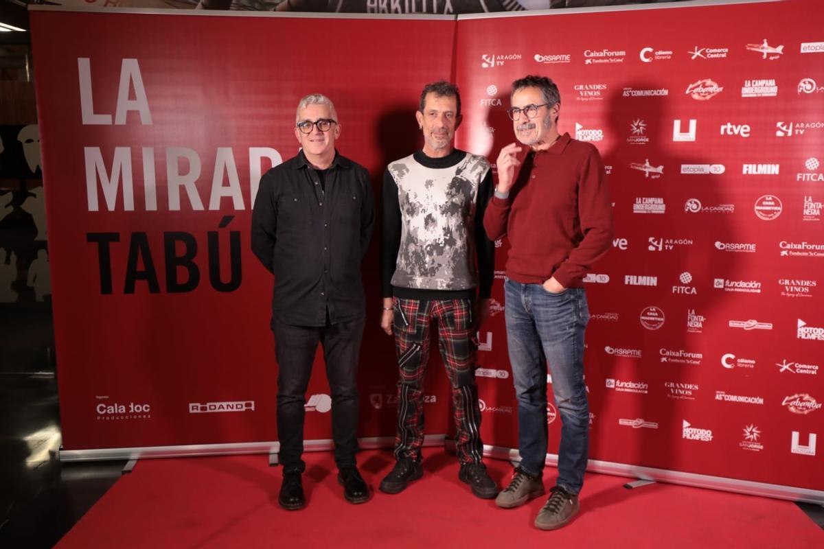 Presentación en la Filmoteca de Zaragoza del documental de Manolo Kabezabolo