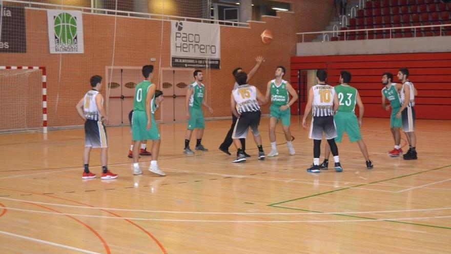 Imagen de un partido del Baloncesto Elda.