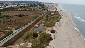 La playa de las Madrigueres